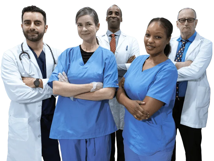 HealthViber doctors and nurses.