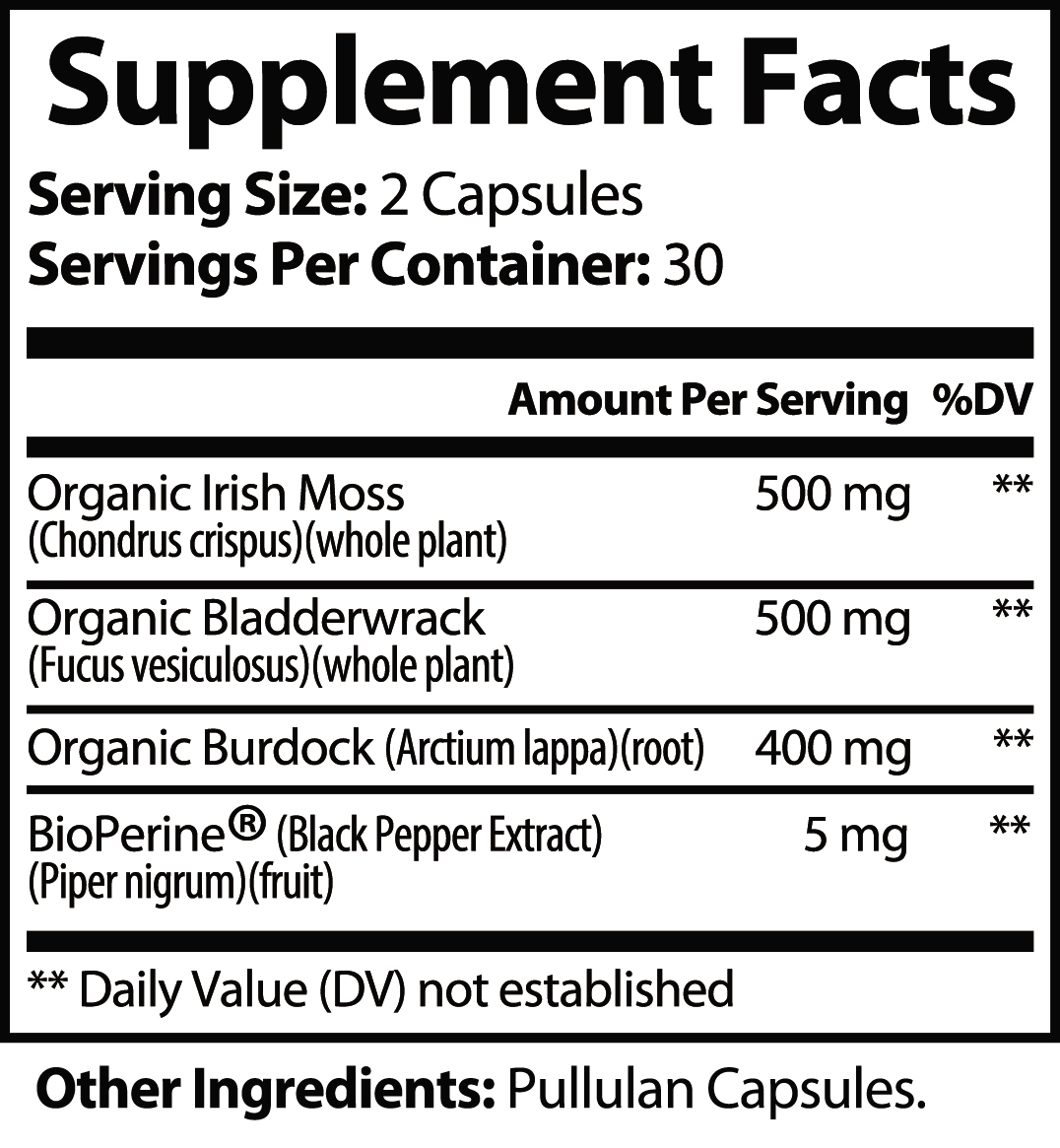 sea moss supplement healthviber