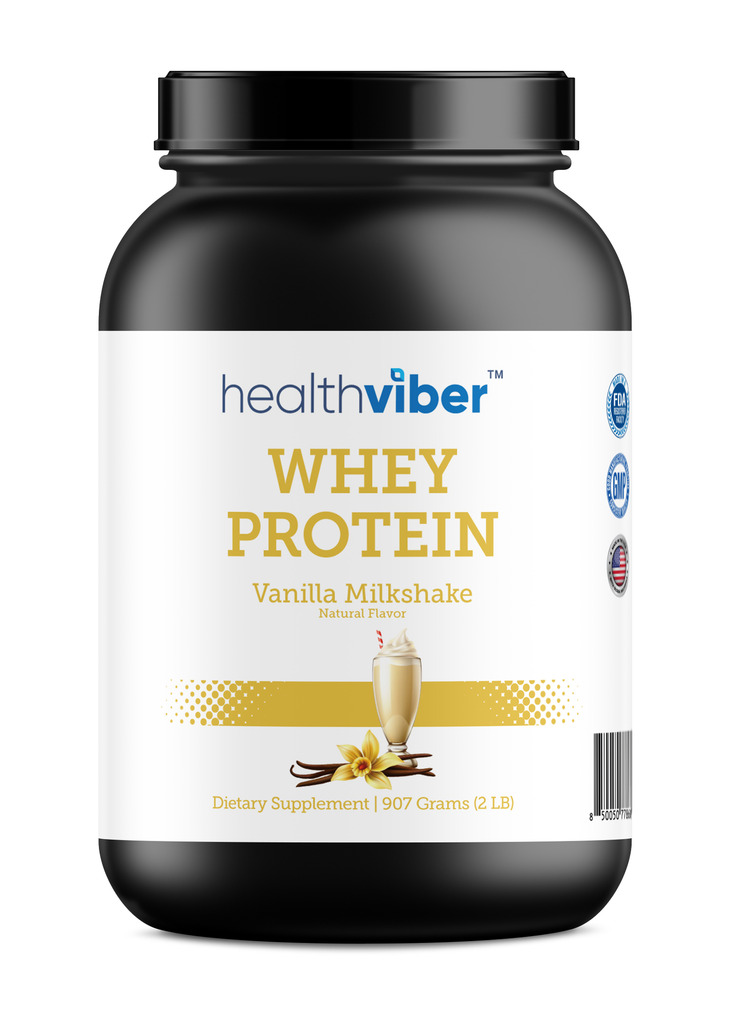 whey protein 2lb vanilla healthviber