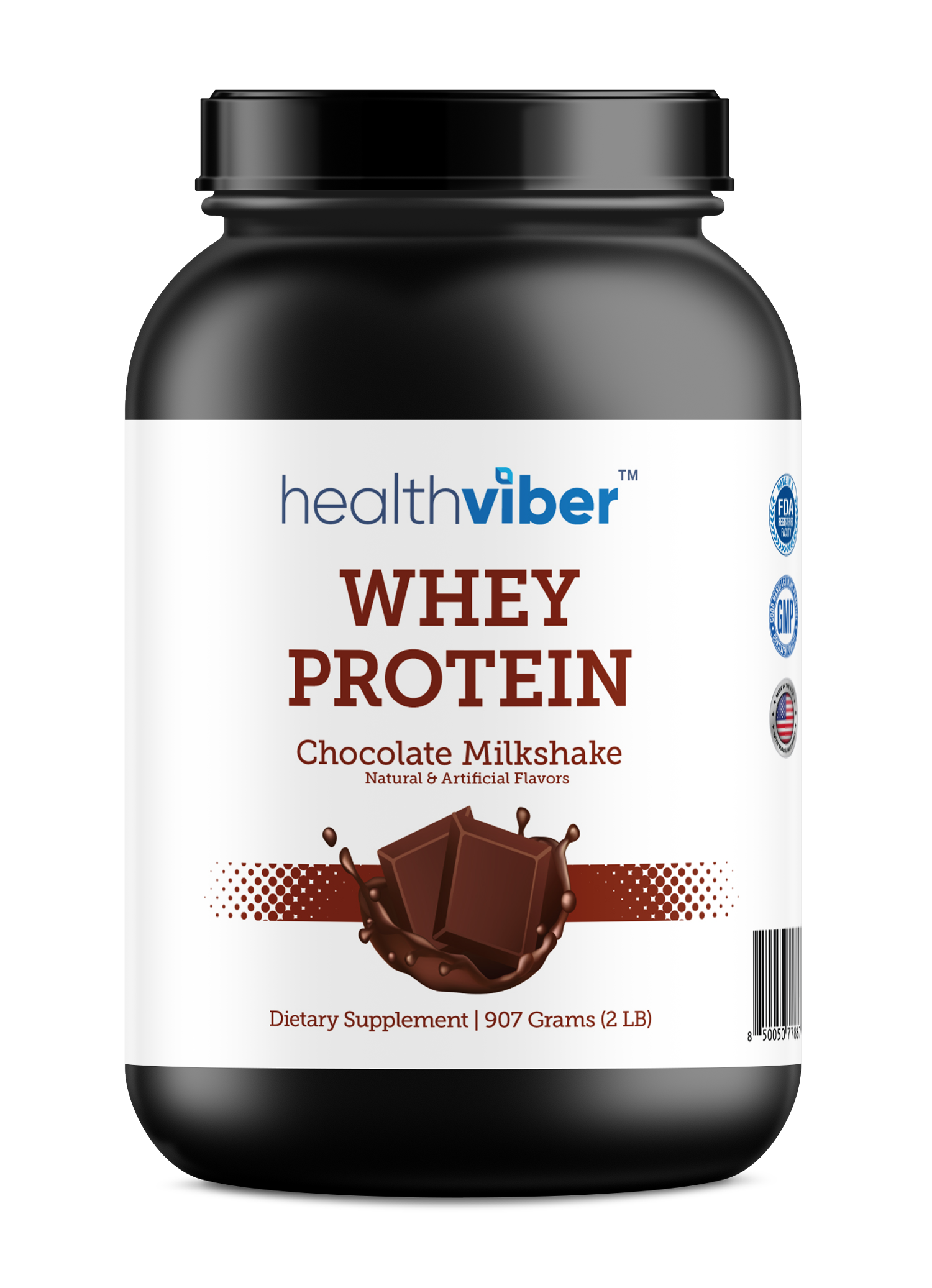 whey protein chocolate 2lb healthviber