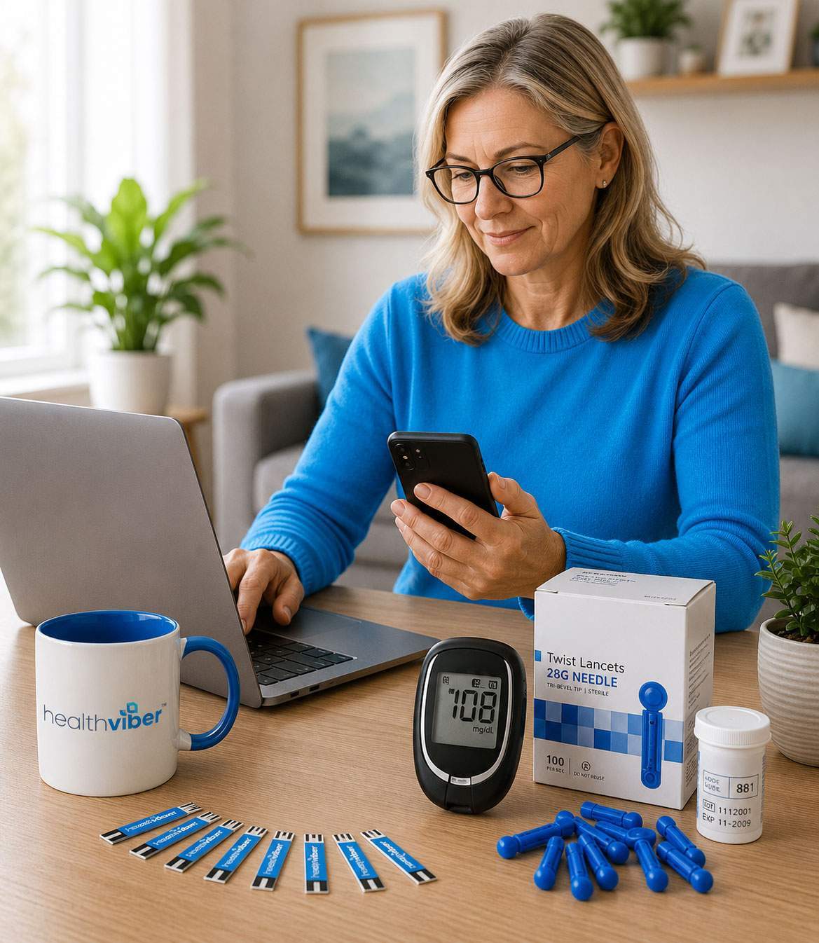 healthviber glucose monitoring devices